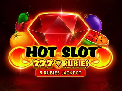 Игровой автомат Hot Slot 777 Rubies от Wazdan