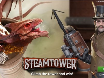 Игровой аппарат Steamtower — NetEnt
